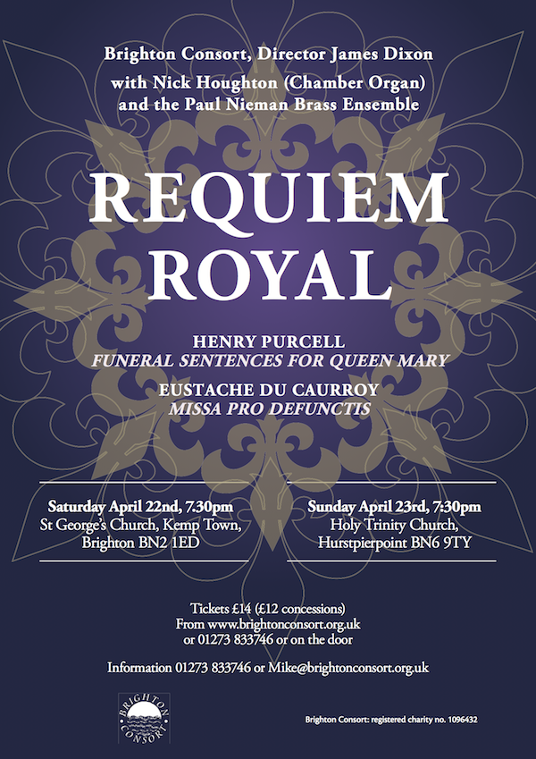 Requiem Royal - Brighton Consort - Paul Nieman Brass Ensemble
